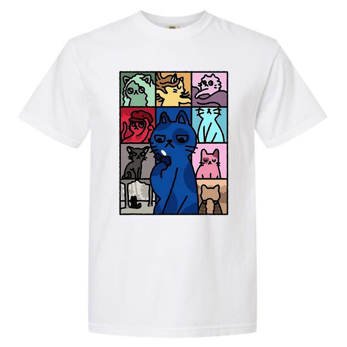 Karma Is Cat Cat Lover Garment-Dyed Heavyweight T-Shirt