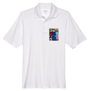 Karma Is Cat Cat Lover Men's Origin Performance Pique Polo