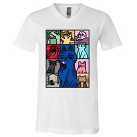 Karma Is Cat Cat Lover V-Neck T-Shirt