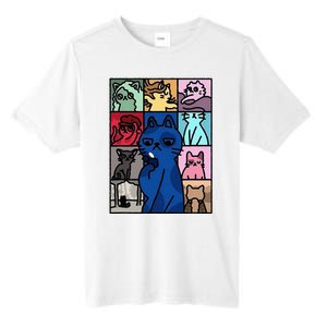 Karma Is Cat Cat Lover Tall Fusion ChromaSoft Performance T-Shirt