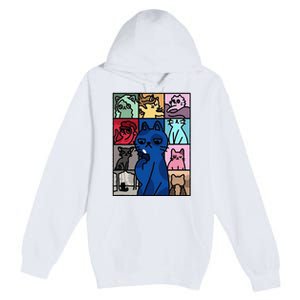 Karma Is Cat Cat Lover Premium Pullover Hoodie