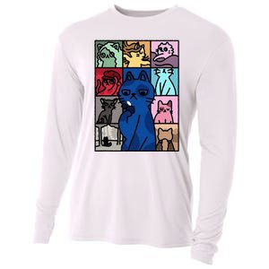 Karma Is Cat Cat Lover Cooling Performance Long Sleeve Crew