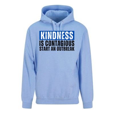 Kindness Is Contagious Start An Outbreak Unisex Surf Hoodie