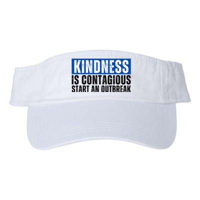 Kindness Is Contagious Start An Outbreak Valucap Bio-Washed Visor