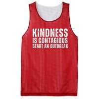 Kindness Is Contagious Start An Outbreak Mesh Reversible Basketball Jersey Tank