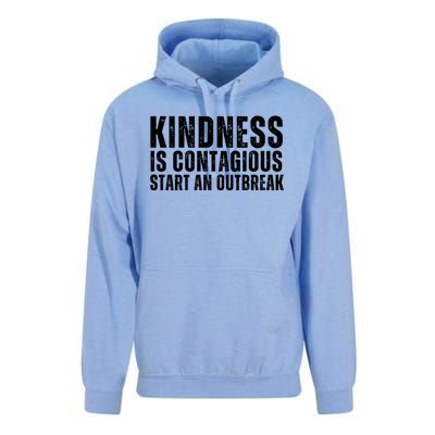 Kindness Is Contagious Start An Outbreak Unisex Surf Hoodie