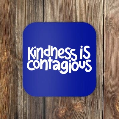 Kindness Is Contagious Anti Bullying Orange Unity Day Meaningful Gift Coaster