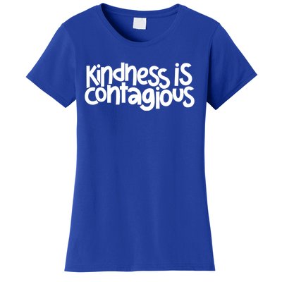 Kindness Is Contagious Anti Bullying Orange Unity Day Meaningful Gift Women's T-Shirt