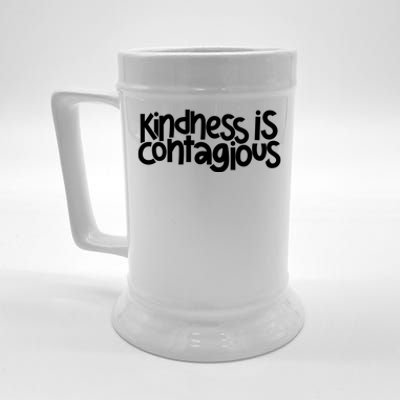 Kindness Is Contagious Anti Bullying Orange Unity Day Meaningful Gift Beer Stein