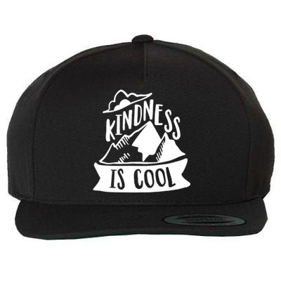 Kindness Is Cool Anti Bullying Kind Week Unity Day Gift Wool Snapback Cap