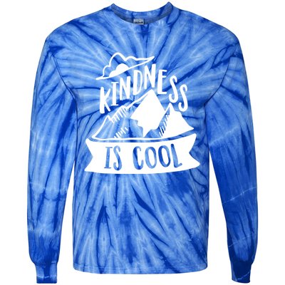 Kindness Is Cool Anti Bullying Kind Week Unity Day Gift Tie-Dye Long Sleeve Shirt