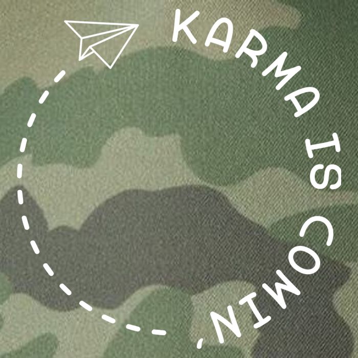 Karma Is Comin' Legacy Tie Dye Trucker Hat