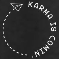 Karma Is Comin' Adult Drive Performance Visor