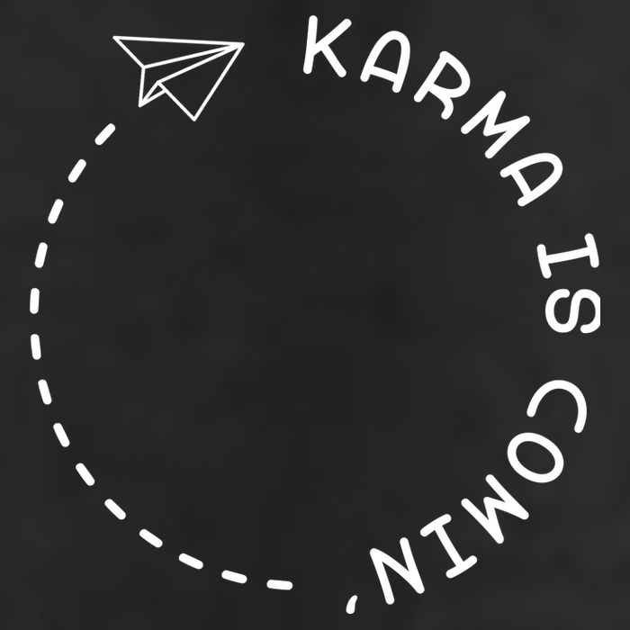 Karma Is Comin' Adult Drive Performance Visor