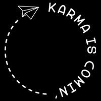 Karma Is Comin' Wool Snapback Cap