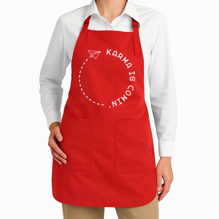 Karma Is Comin' Apron
