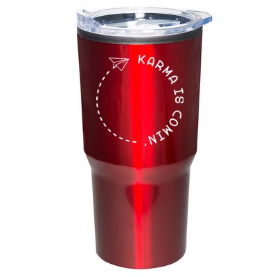 Karma Is Comin' Tumbler