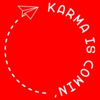 Karma Is Comin' Baby Bodysuit