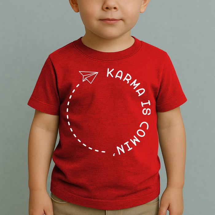 Karma Is Comin' Toddler T-Shirt