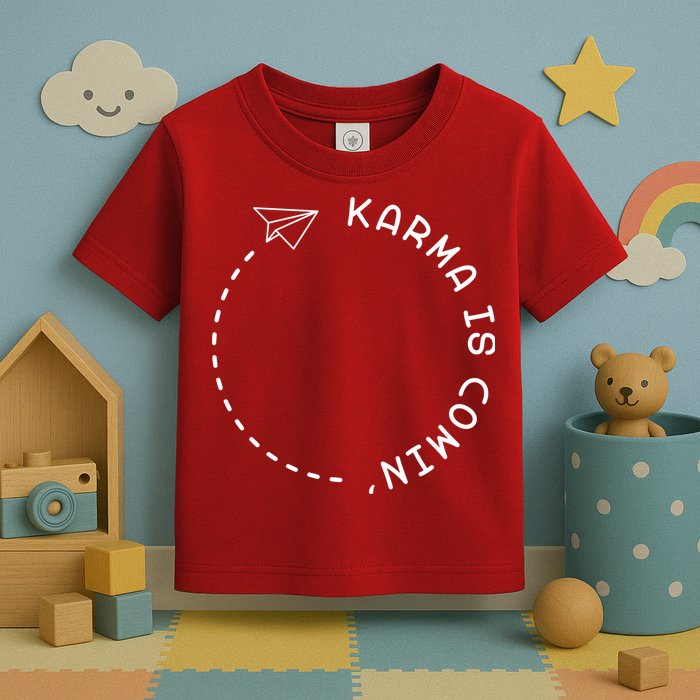 Karma Is Comin' Toddler T-Shirt