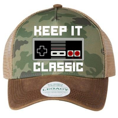 Keep It Classic Retro Gamer Legacy Tie Dye Trucker Hat