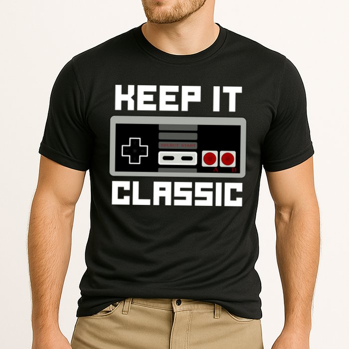 Keep It Classic Retro Gamer Cooling Performance Crew T-Shirt