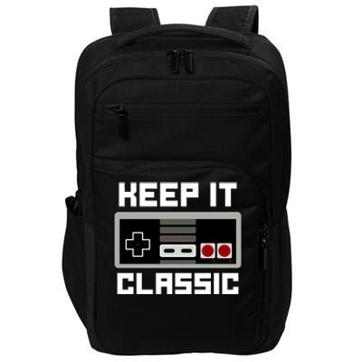 Keep It Classic Retro Gamer Impact Tech Backpack