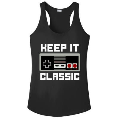 Keep It Classic Retro Gamer Ladies PosiCharge Competitor Racerback Tank
