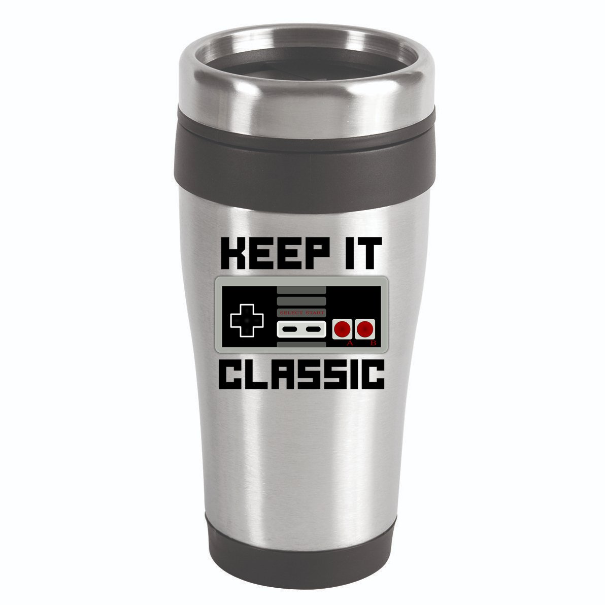 Keep It Classic Retro Gamer 16oz Travel Tumbler