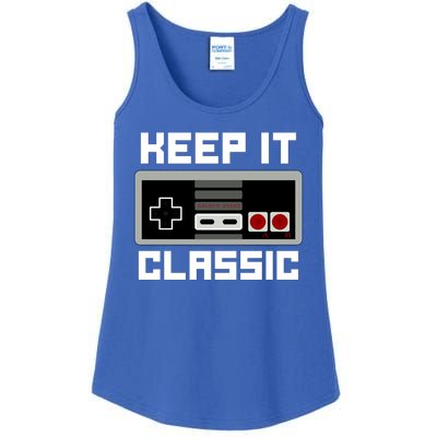 Keep It Classic Retro Gamer Ladies Essential Tank