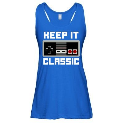 Keep It Classic Retro Gamer Ladies Essential Flowy Tank