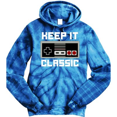 Keep It Classic Retro Gamer Tie Dye Hoodie