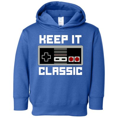 Keep It Classic Retro Gamer Toddler Hoodie
