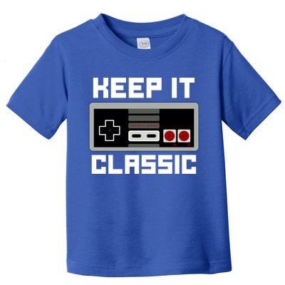 Keep It Classic Retro Gamer Toddler T-Shirt