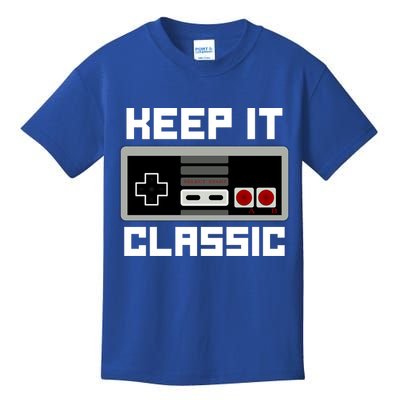Keep It Classic Retro Gamer Kids T-Shirt