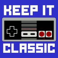 Keep It Classic Retro Gamer Zip Tote Bag