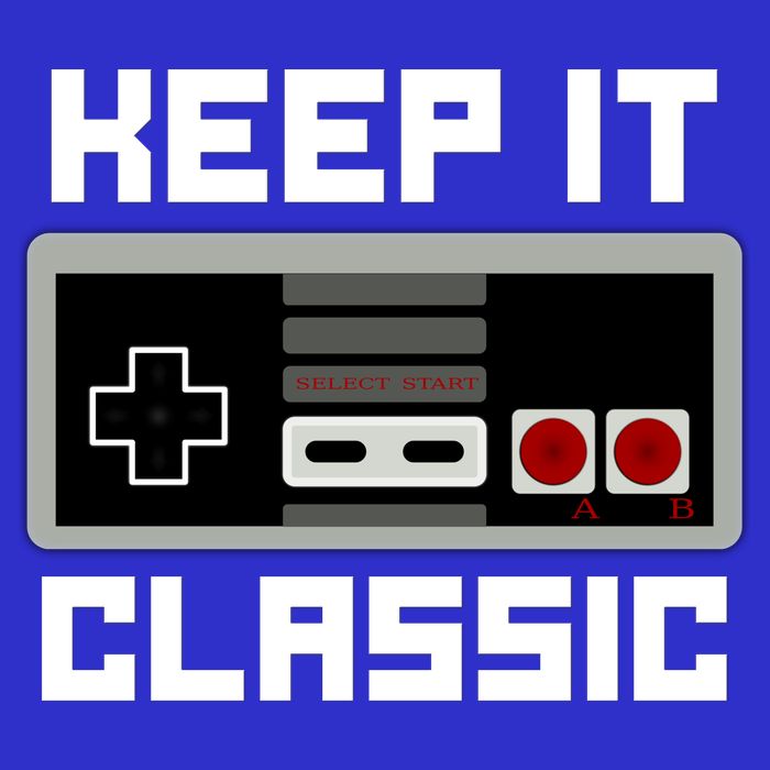 Keep It Classic Retro Gamer Zip Tote Bag