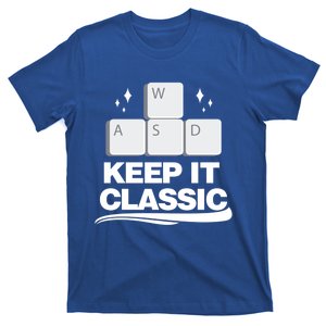 Keep It Classic Video Games Wasd Control Gift T-Shirt