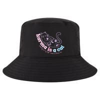 Karma Is Cat Purring In My Lap Cause It Loves Me  Cool Comfort Performance Bucket Hat