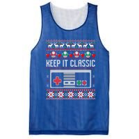 Keep It Classic Video Game Retro Ugly Christmas Gamer Gift Mesh Reversible Basketball Jersey Tank