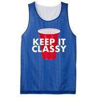 Keep It Classy Cute Gift Red Cup Party Beer Ing College Novelty Gift Mesh Reversible Basketball Jersey Tank