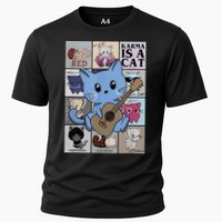 Karma Is Cat Album Cooling Performance Crew T-Shirt