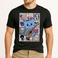 Karma Is Cat Album Cooling Performance Crew T-Shirt
