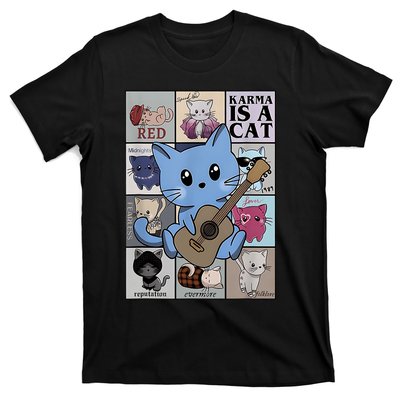 Karma Is Cat Album T-Shirt