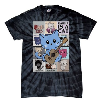 Karma Is Cat Album Tie-Dye T-Shirt