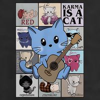 Karma Is Cat Album Hat