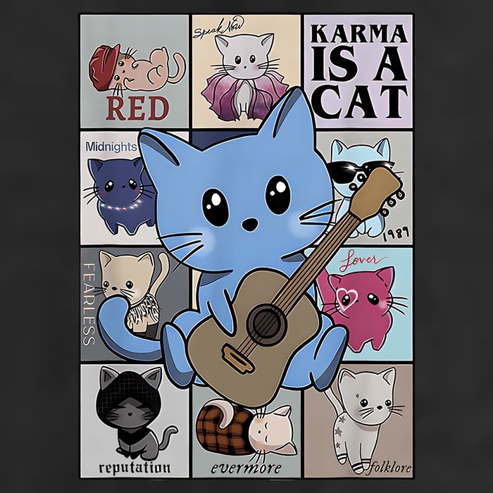 Karma Is Cat Album Hat