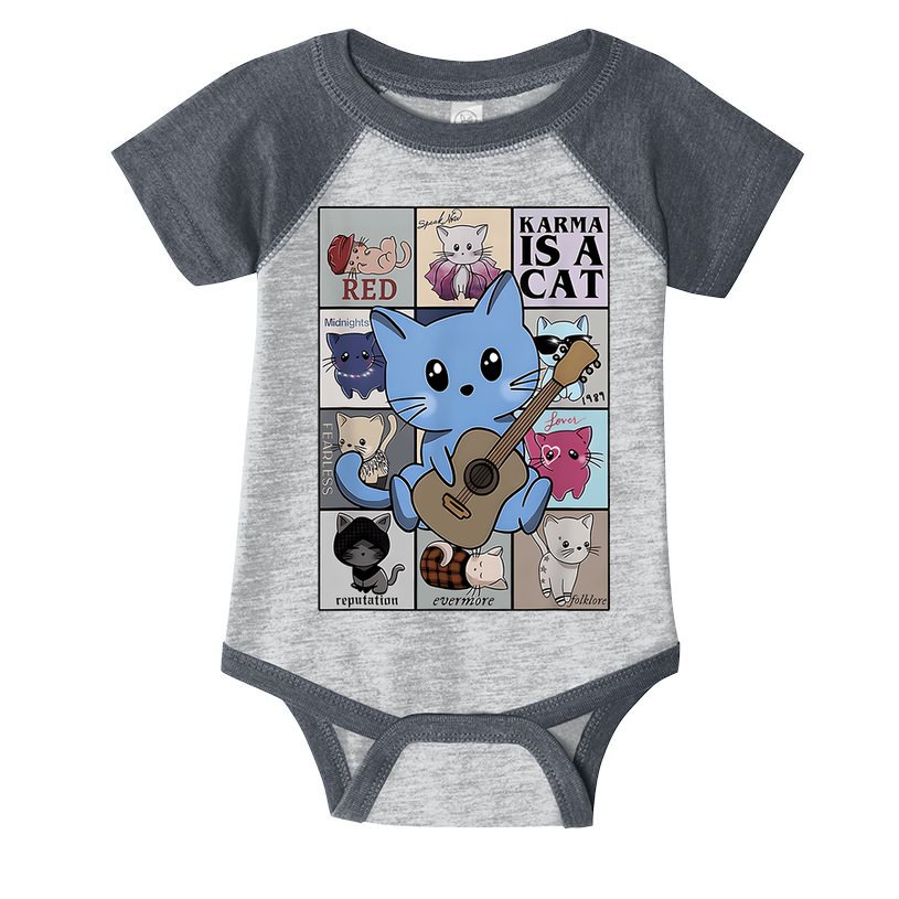 Karma Is Cat Album Infant Baby Jersey Bodysuit