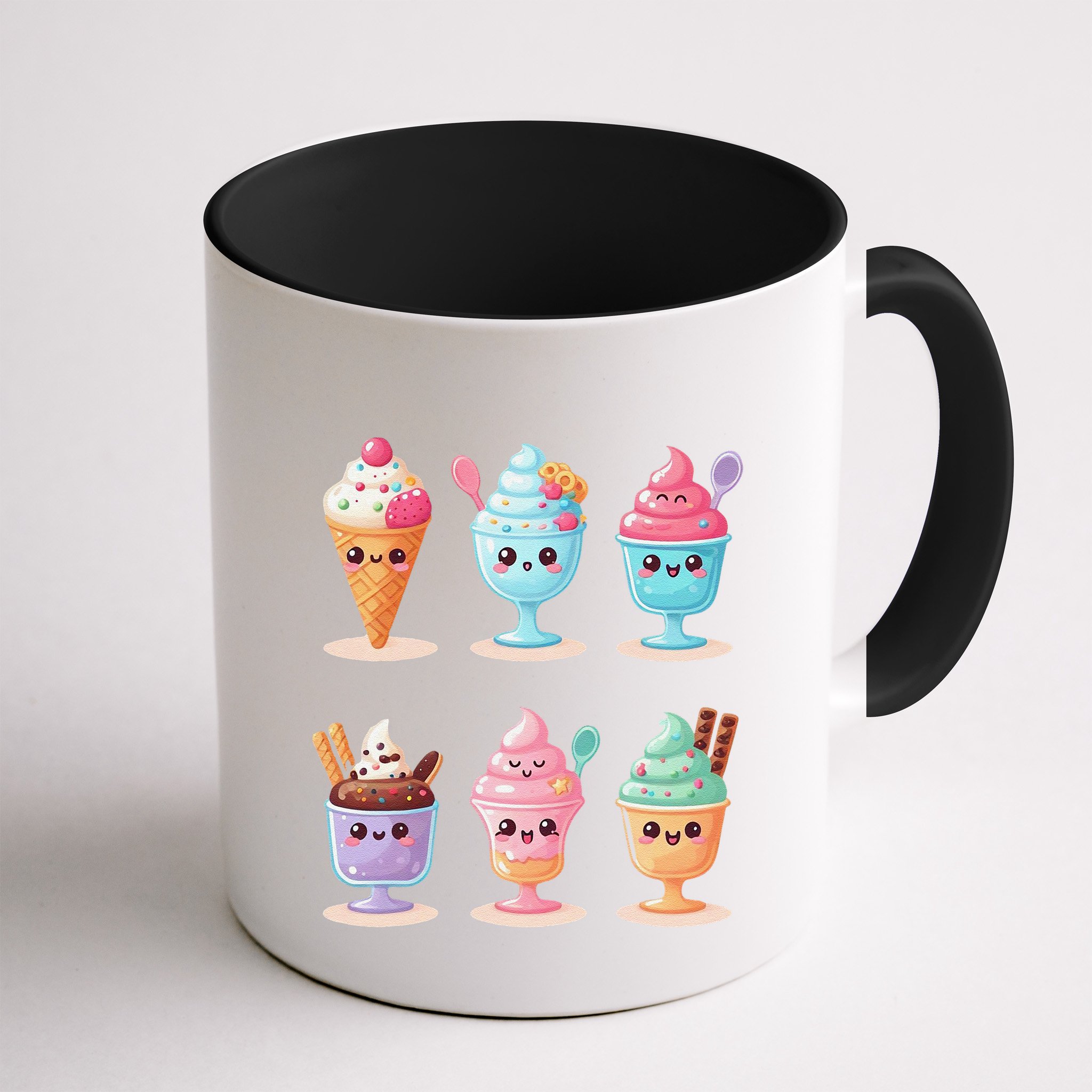 Kawaii Ice Cream Frozen Yogurt Lover Anime Mug