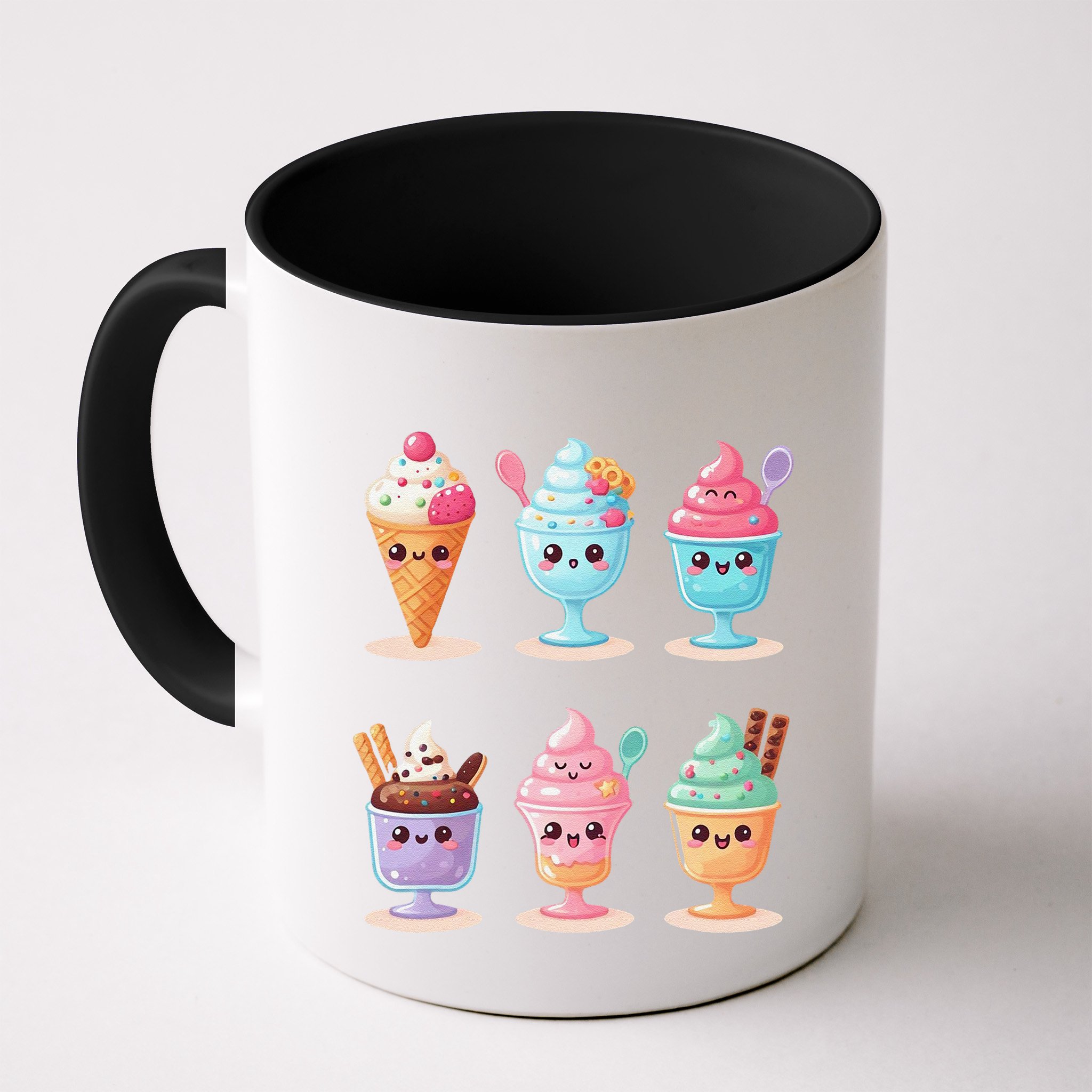 Kawaii Ice Cream Frozen Yogurt Lover Anime Mug